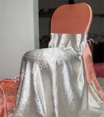Krink�l Kuma� ve Saten Kuma� Sandalye Giydirme