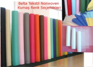 Nonwoven Spunbond Renk Kartelası